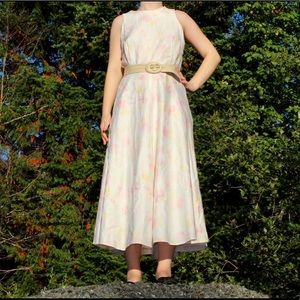 1960s Vintage Floral Sundress